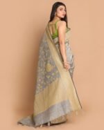 Woven Banarasi Saree - Image 3